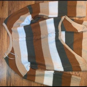striped sweater